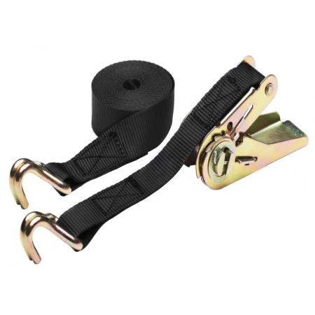 Catraca com Cinta para Amarração 7m x 35mm com Gancho Tipo J
