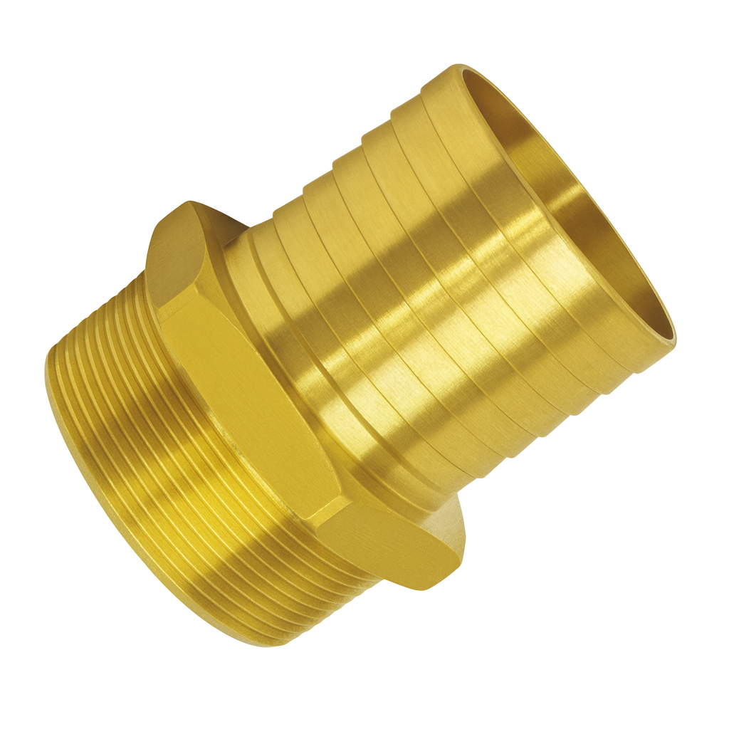 Espigão Fixo Macho 2.1/2 NPT – Comprimento 110 mm (Várias Medidas de Mangueira)
